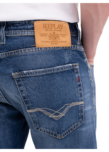 Replay STRAIGHT FIT GROVER JEANS MA972P 727 612 - 8