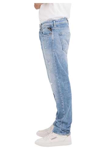 Replay STRAIGHT FIT GROVER JEANS MA972Q 773 666 - 5