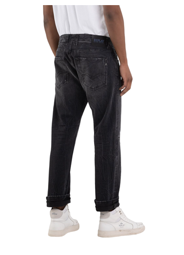 Replay GROVER STRAIGHT FIT JEANS MA972 573B212 - 4