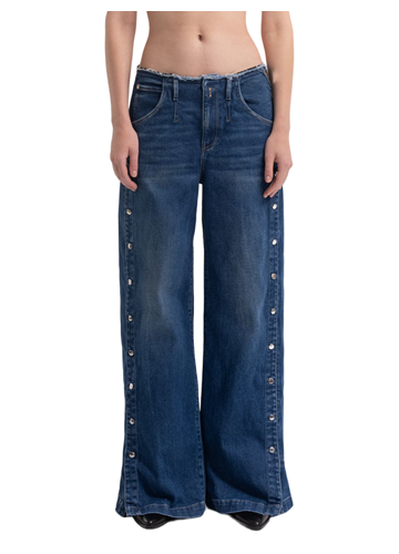 Replay ATELIER WIDE LEG JEANS S GUMBIMA WI515  A519048 - 3