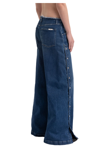 Replay ATELIER WIDE LEG JEANS S GUMBIMA WI515  A519048 - 4